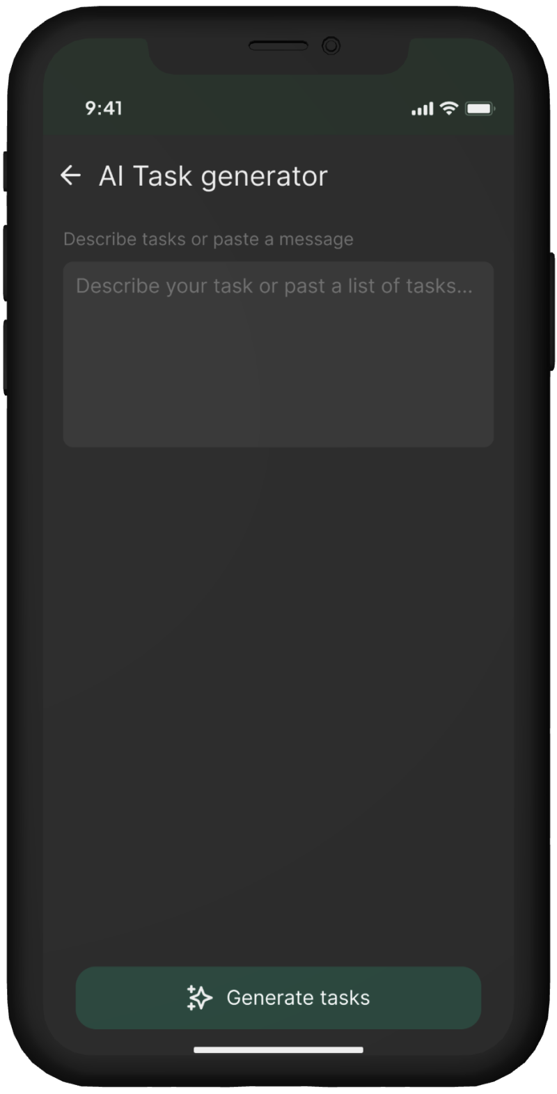 AI Task Generator